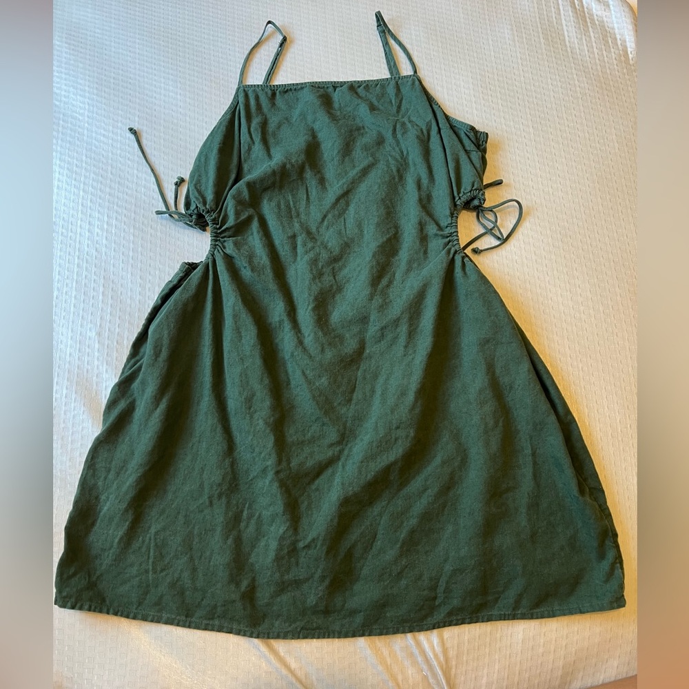 Aerie Green Mini Dress